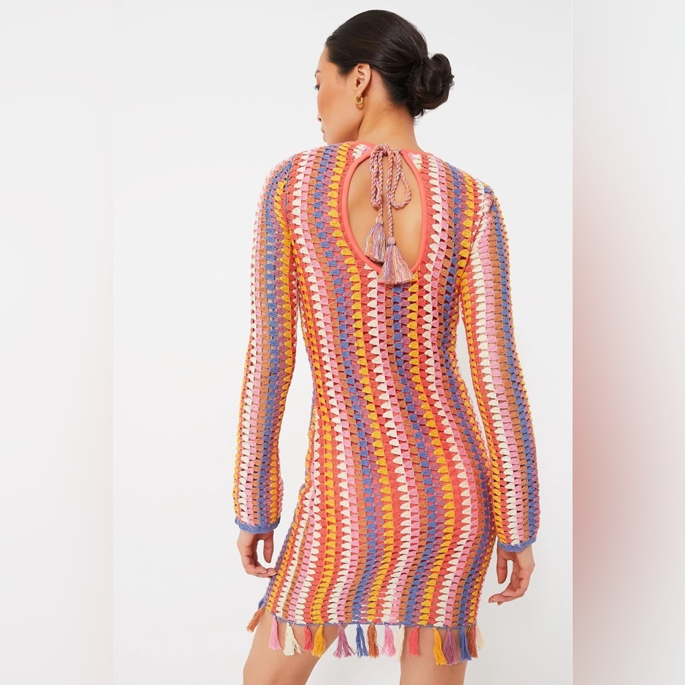 Saylor Multi Vonetta Mini Dress Large - Picture 4 of 14